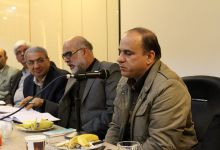 گزارش تصویری از بازدید هیات رئیسه دانشگاه از دانشکده علوم زمین